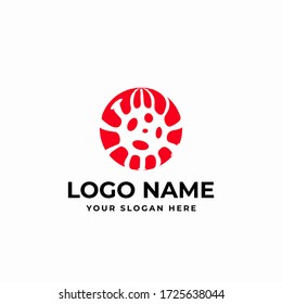 Creative covid-19 corona virus logo design vector template. Covid 19 icon design for business or corporate identity.
