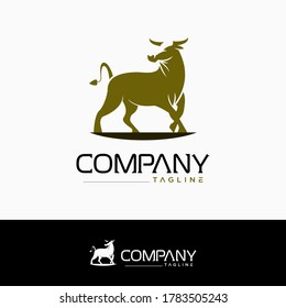 Creative Cow logo. design vector.