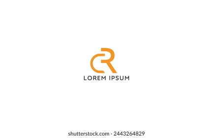 Creative CR latter logo design and intial logo.