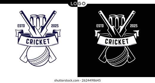Creative Cricket Academy Logo Design Ideas for Sports and Training Brands