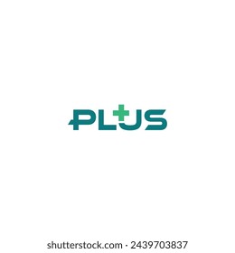 Creative Cross plus medical logo design template.