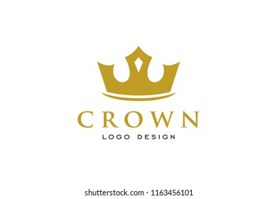 Creative Crown Logo Design Template