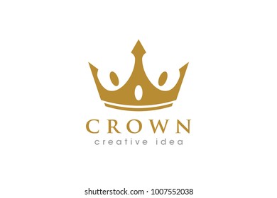 Creative Crown Logo and Icon Template