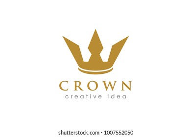 Creative Crown Logo and Icon Template