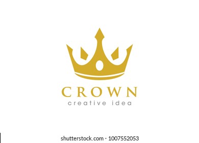 Creative Crown Logo and Icon Template