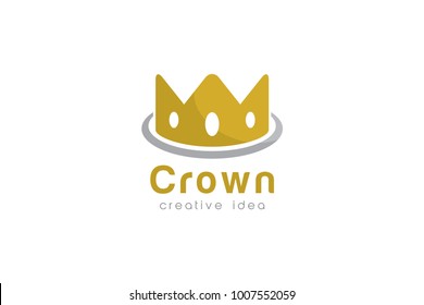 Creative Crown Logo and Icon Template