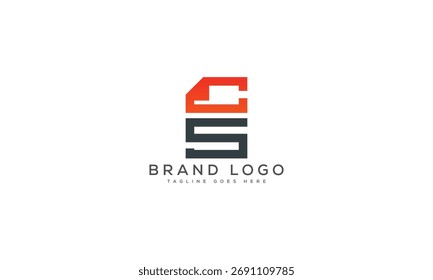 Creative CS Logo für Branding und Startups.