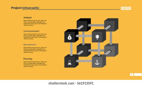 Creative Cube Diagram Slide Template