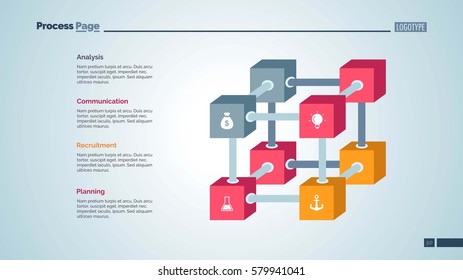 Creative Cube Diagram Slide Template