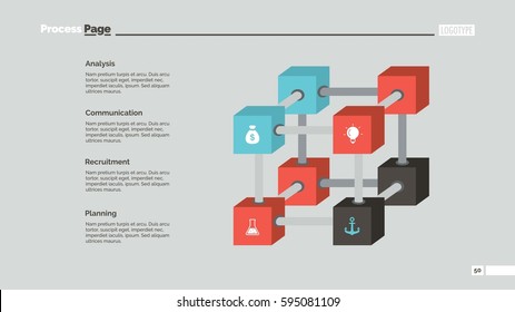 Creative Cube Diagram Slide Template