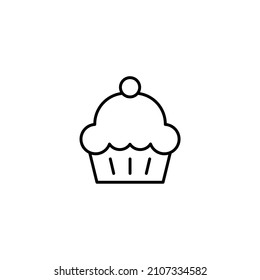 Creative Cupcake Muffin Logo Vector
Simple cupcake flat icon design vector
