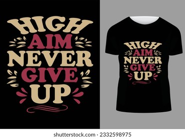 creative custom typography t shirt design