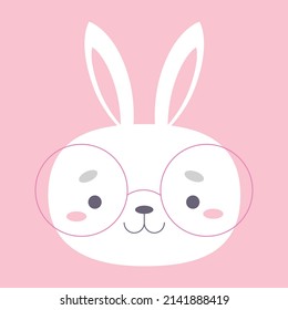 Creative Cute Bunny Vector Art lo utiliza en cualquier proyecto.