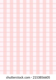Creative cute girly heart pink plaid texture poster vector background