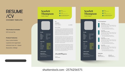 Creative CV Resume Design Template