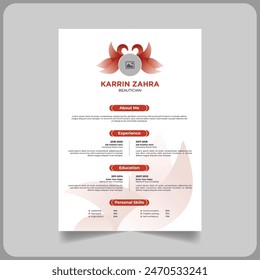 Creative CV Resume Template 2024