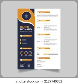 Creative cv or resume template