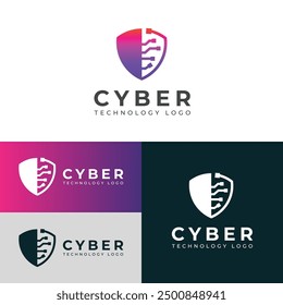 Creative Cyber tech logo design