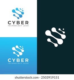 Creative Cyber tech logo design