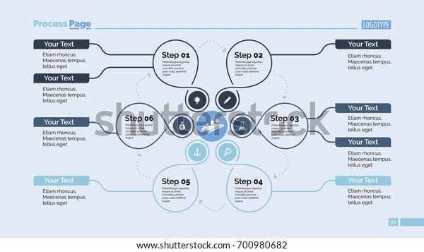 Creative Cycle Diagram Slide Template Stock Vector (Royalty Free ...