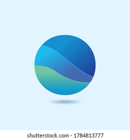 Creative D Letter Logo Design With Shapes, Gradient and Color full.