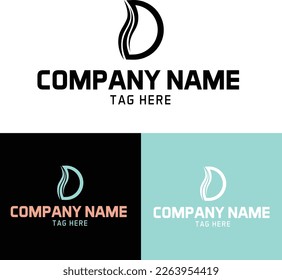 Creative D Brief Logo Design für Ihr Unternehmen.

