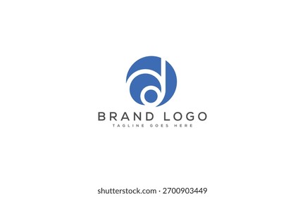 Logotipo Creative D para marcas e start-ups.