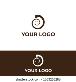 creative d logo design D letter logotype