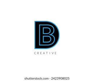 Creative DB Latter Logo Design