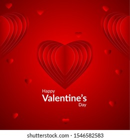 creative decoration happy valentine, vector, EPS 10