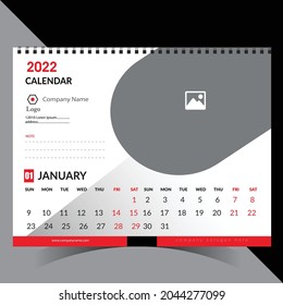 Creative and decorative desk calendar 2022