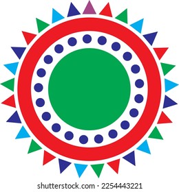 Creative and Decorative Rangoli Design