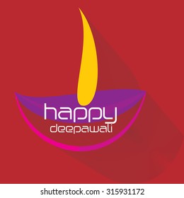 creative deepawali concept vector illustration 