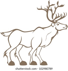 Creative Deer Illustration