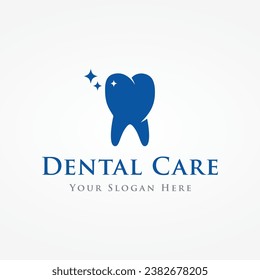 Creative dental abstract logo design. Logo for dentists, clinic centers, dental care and business.