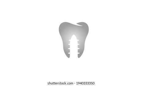 Creative Dental Care Clean Blue Teeth Logo Design Symbol Illustration