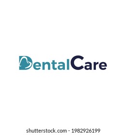 Logo del dentista de cuidado dental creativo
