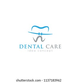 Creative Dental Concept Logo Design Template