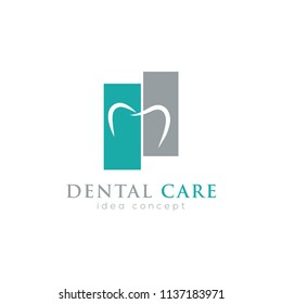 Creative Dental Concept Logo Design Template