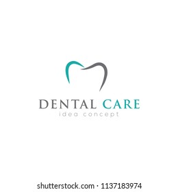 Creative Dental Concept Logo Design Template