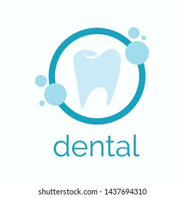 Creative Dental Concept Logo Design Template