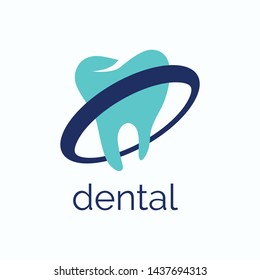 Creative Dental Concept Logo Design Template
