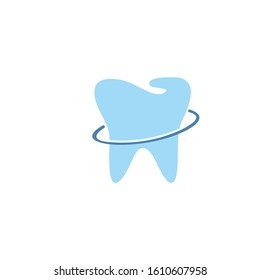 Creative Dental Logo Design Template, vector logo design illustration perfect suitable for dental clinic healthcare, dentist practice, tooth treatment,