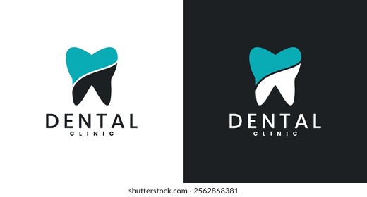 Creative dental logo design template