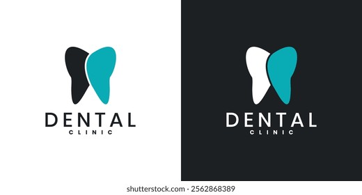 Creative dental logo design template