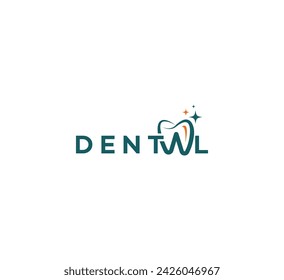 Creative Dental logo vector design template.