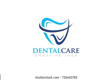 Creative Dental and Orthodontic Concept Logo Design Template