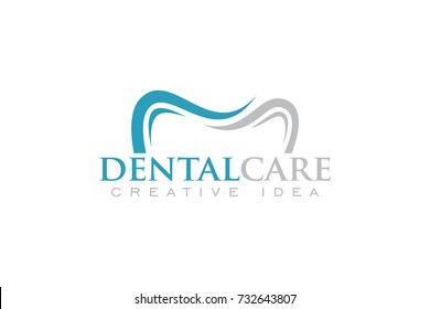 Creative Dental and Orthodontic Concept Logo Design Template