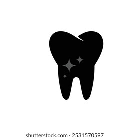 Modelo do logotipo do cuidado dental dentário da odontologia criativa, logotipos dentais coloridos Gradiente, ilustração do vetor do design do logotipo do cuidado dentário. Logótipos de dentista. Logotipo ortodôntico, ícone dentário. Logotipo moderno da clínica dentária