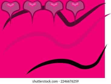 kreatives Design einer abstrakten Hintergrundgrafik mit dem Tagesthema Valentinstag, geeignet für: Liebessymbol, Liebesrezepte, Liebestag, Liebeskarte, Romantik, Feiern, Romantik, Urlaub, Banner, Gruß.
